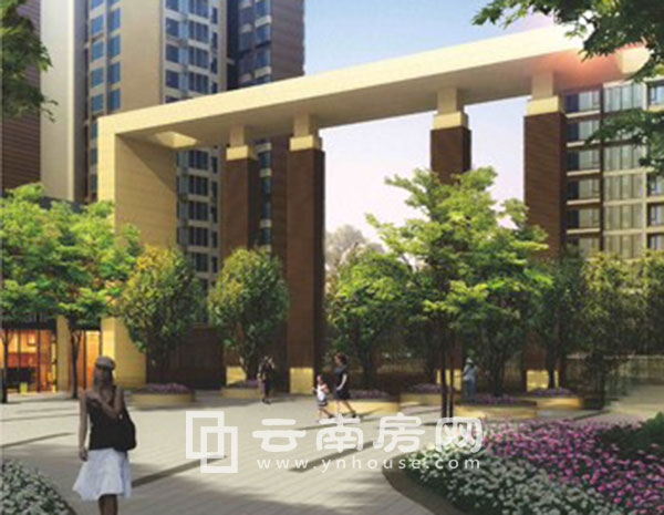 大理惠豐瑞城效果圖 大理惠豐瑞城效果圖