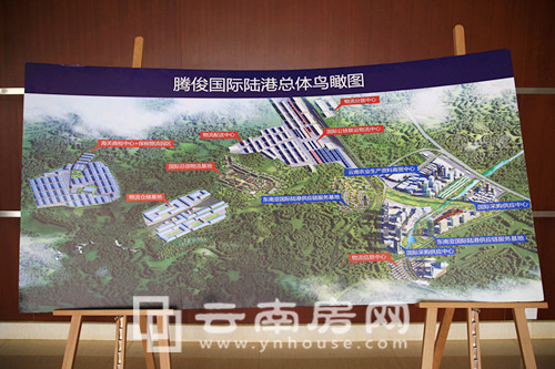 騰俊國際陸港整體鳥瞰圖 騰俊國際陸港整體鳥瞰圖