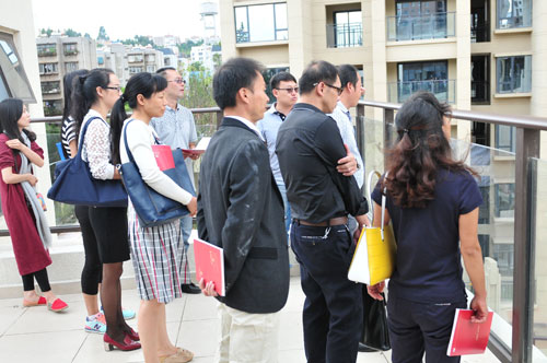 龍湖·晶悅薈看鋪沙龍現場 龍湖·晶悅薈看鋪沙龍現場