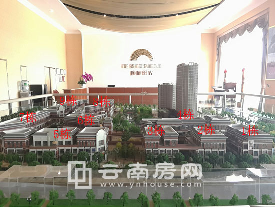 廊橋陽光購物公園沙盤 廊橋陽光購物公園沙盤