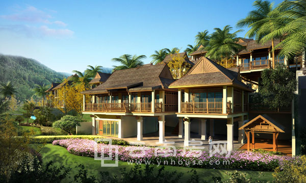 悅景莊西雙版納項目效果圖 悅景莊西雙版納項目效果圖