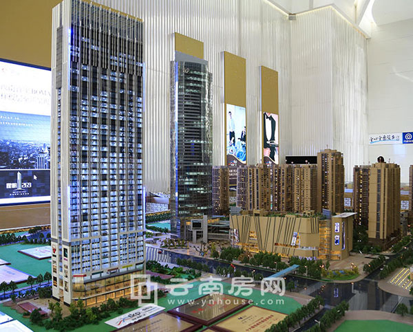 昆明廣場項目沙盤圖 昆明廣場項目沙盤圖