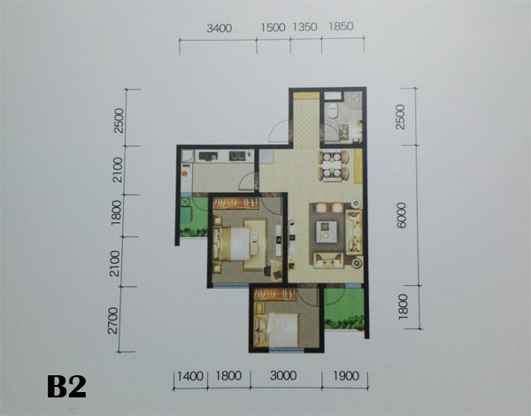 紫 薇 苑B2戶型 紫 薇 苑B2戶型