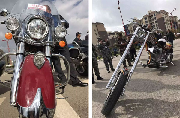 昆明 廟會哈雷摩 托展 昆明 廟會哈雷摩 托展