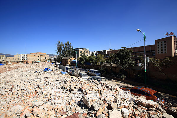 龍頭村城中村改造拆遷實景 龍頭村城中村改造拆遷實景