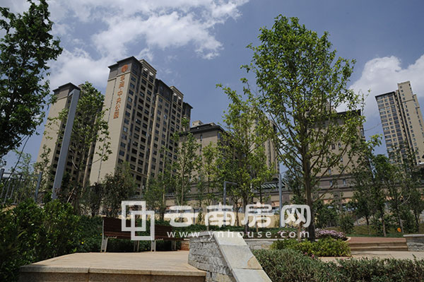 華潤中央公園社區實景 華潤中央公園社區實景