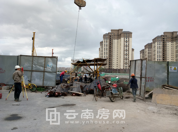 河畔俊園工地實景 河畔俊園工地實景