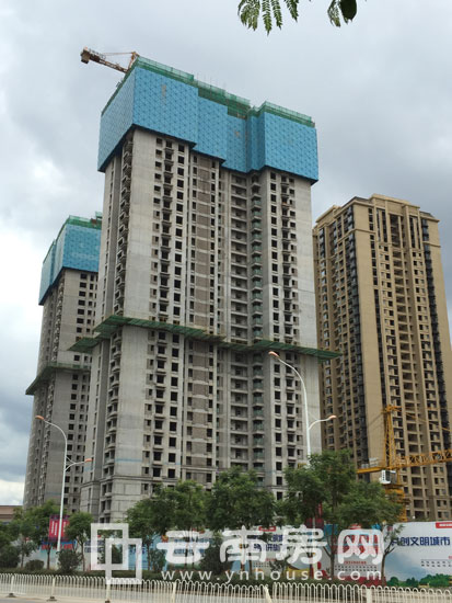 金地悅天下二期施工情況 金地悅天下二期施工情況