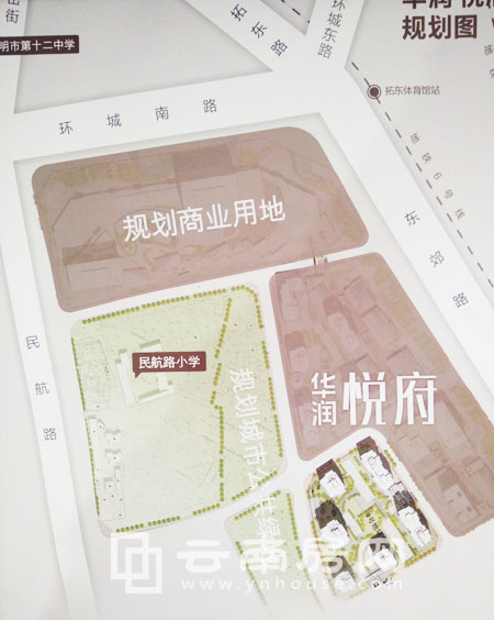 華潤悅府及華潤萬象城地塊示意圖 華潤悅府及華潤萬象城地塊示意圖