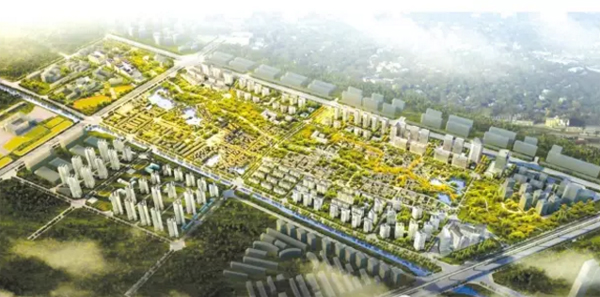 官渡古鎮三期鳥瞰圖(來源于官渡區招商引資公眾平臺) 官渡古鎮三期鳥瞰圖(來源于官渡區招商引資公眾平臺)