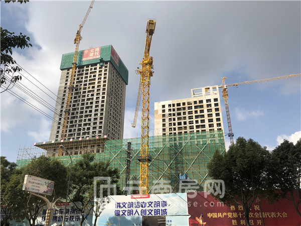 俊發(fā)逸天峰住宅施工情況 俊發(fā)逸天峰住宅施工情況