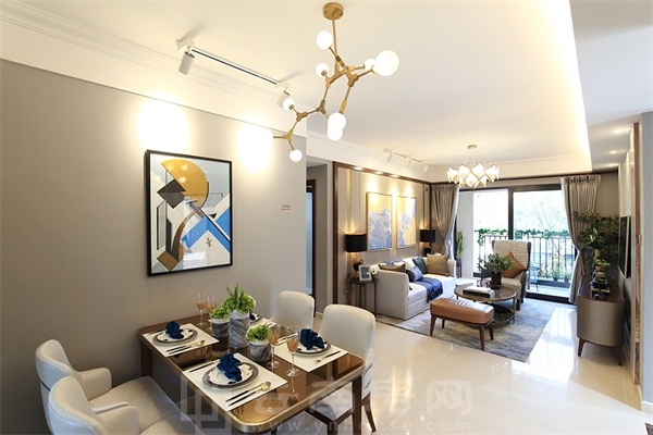 金地九樾108㎡戶型樣板間實景圖 金地九樾108㎡戶型樣板間實景圖