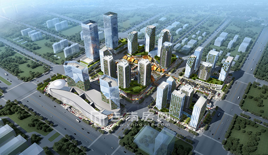 孔雀鎮(zhèn)項(xiàng)目效果圖全貌 孔雀鎮(zhèn)項(xiàng)目效果圖全貌