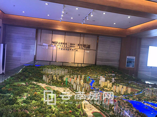 融城昆明湖沙盤 融城昆明湖沙盤