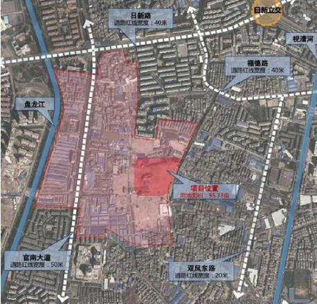 小街城改項目位置 小街城改項目位置