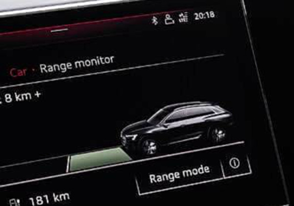 e-tron 車型無偽裝的 3D 造型 e-tron 車型無偽裝的 3D 造型