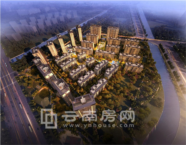 金科江湖海樓棟分布效果圖 金科江湖海樓棟分布效果圖