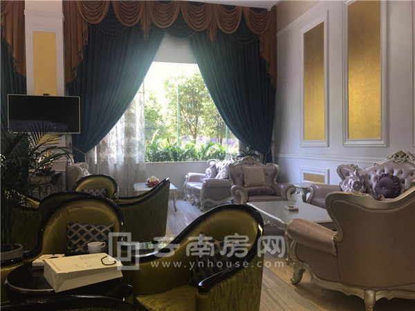 駱駝灣項目售樓中心洽談區 駱駝灣項目售樓中心洽談區