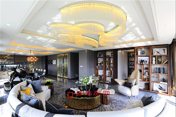 金科江湖海觀海大平層樣板間實景 金科江湖海觀海大平層樣板間實景