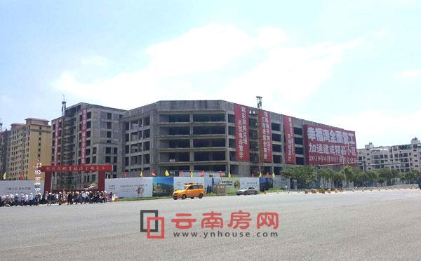 南悅城幸福城掛出的標(biāo)語 南悅城幸福城掛出的標(biāo)語