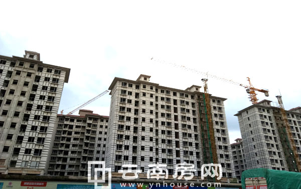 南悅城幸福灣住宅早已封頂 南悅城幸福灣住宅早已封頂