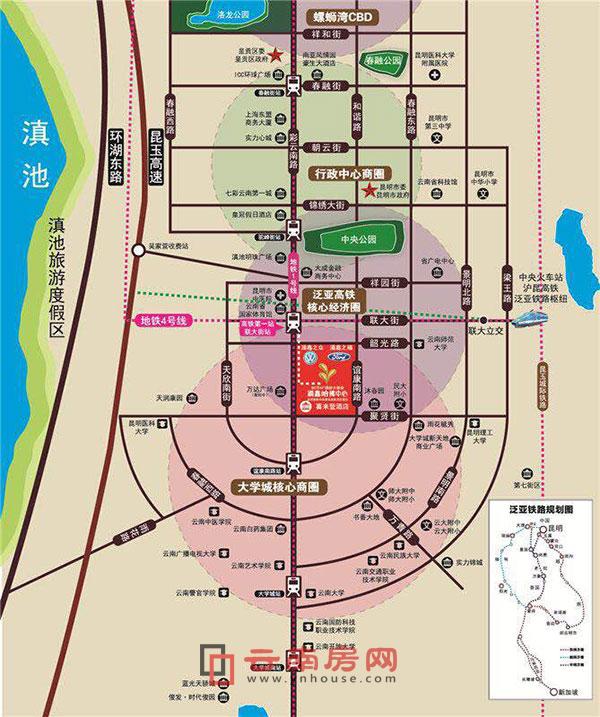 呈貢交通圖 呈貢交通圖