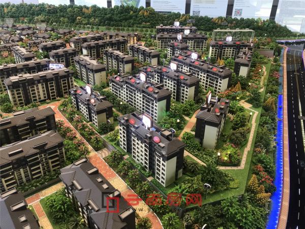 萬科白沙潤園三期沙盤圖 萬科白沙潤園三期沙盤圖