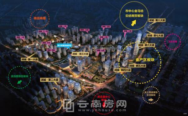 潤城第五大道項目整體效果圖 潤城第五大道項目整體效果圖