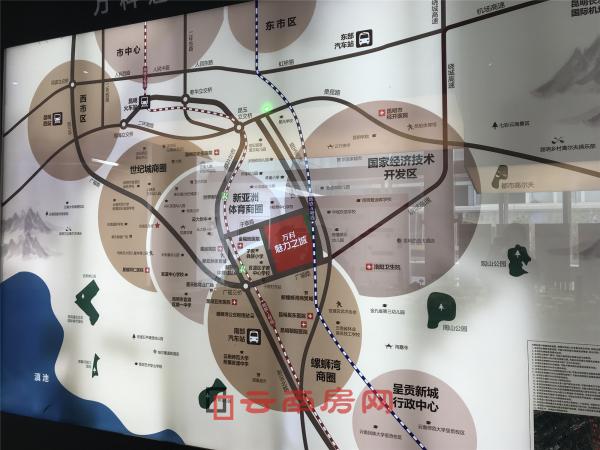 萬科魅力之城交通圖 萬科魅力之城交通圖