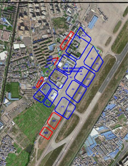 巫家壩片區(qū)東航項(xiàng)目土地分布情況 巫家壩片區(qū)東航項(xiàng)目土地分布情況