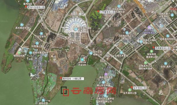 星海半島濕地、寶豐濕地等濕地的大概位置 星海半島濕地、寶豐濕地等濕地的大概位置