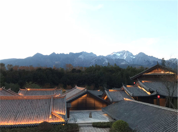 東巴秘境國際康養度假區入口 東巴秘境國際康養度假區入口