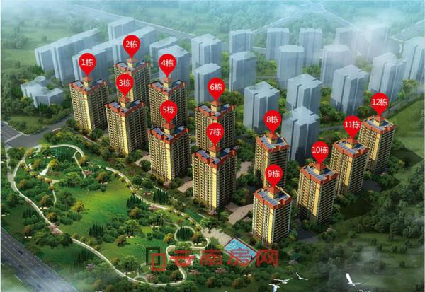 實力錦云府規(guī)劃了12棟高層住宅 實力錦云府規(guī)劃了12棟高層住宅