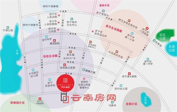 保利檀樾位于安寧市實(shí)驗(yàn)中學(xué)旁 保利檀樾位于安寧市實(shí)驗(yàn)中學(xué)旁