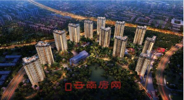 (首創·禧悅春城鳥瞰圖) (首創·禧悅春城鳥瞰圖)