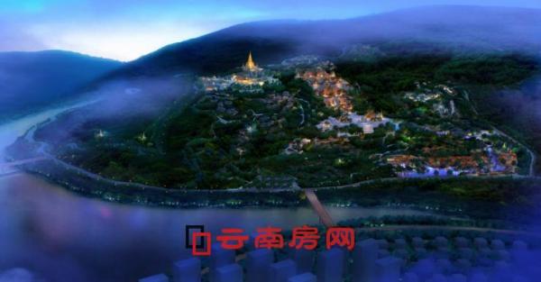 勐泐故宮傣文化旅游小鎮效果圖賞析 勐泐故宮傣文化旅游小鎮效果圖賞析