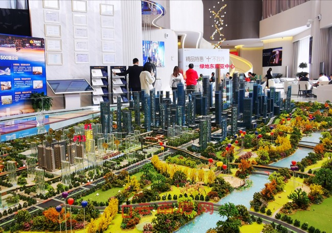 綠地巫家壩壹號沙盤圖 綠地巫家壩壹號沙盤圖