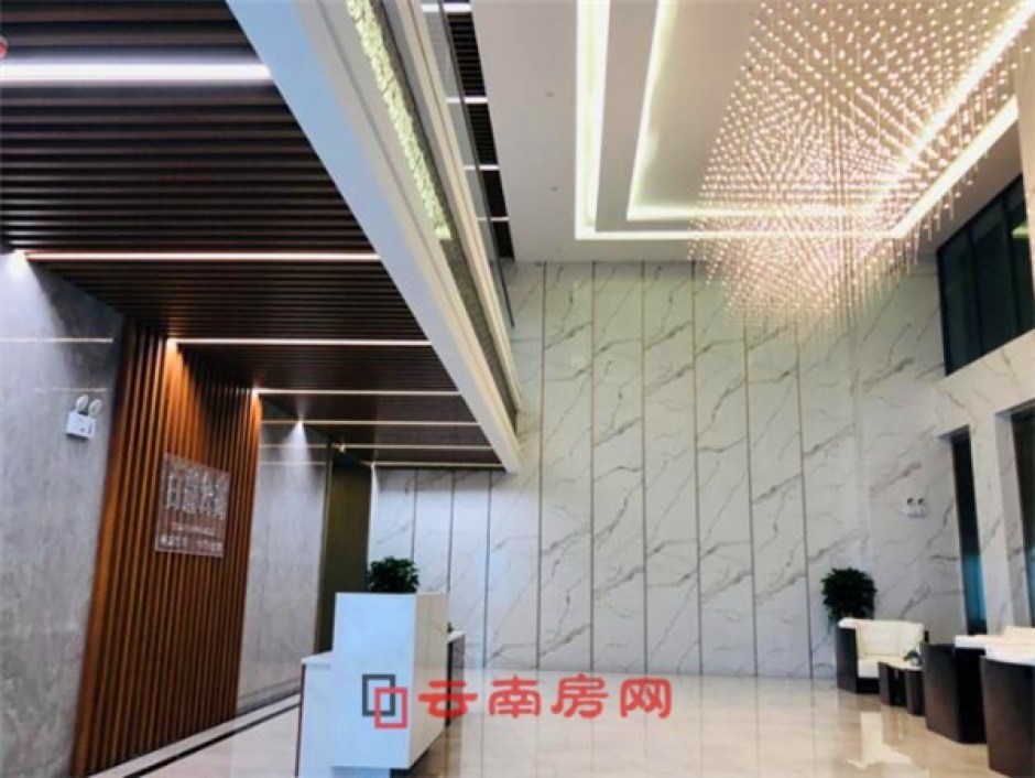 萬彩城百爵公寓大堂實景:氣派十足高顏值 萬彩城百爵公寓大堂實景:氣派十足高顏值