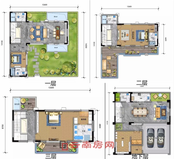 滇池夜月A3戶(hù)型 滇池夜月A3戶(hù)型