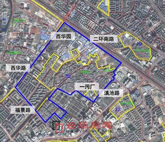 船房村改造范圍 船房村改造范圍