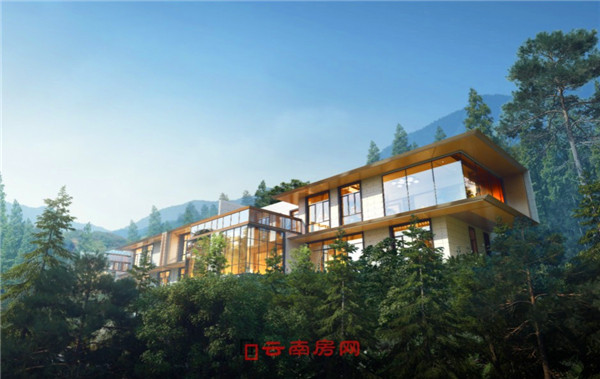 中國鐵建·山語桃源合院效果圖 中國鐵建·山語桃源合院效果圖