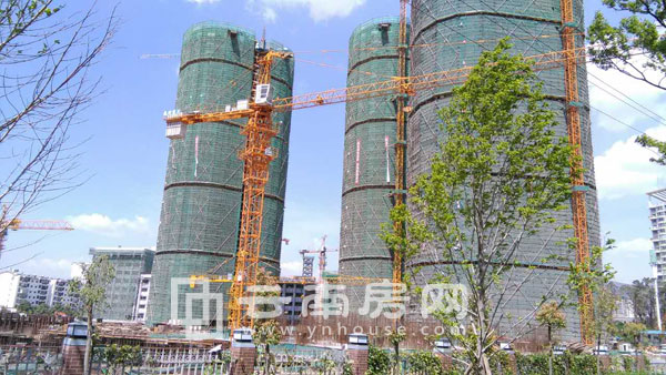 永和府多數樓棟已封頂 永和府多數樓棟已封頂