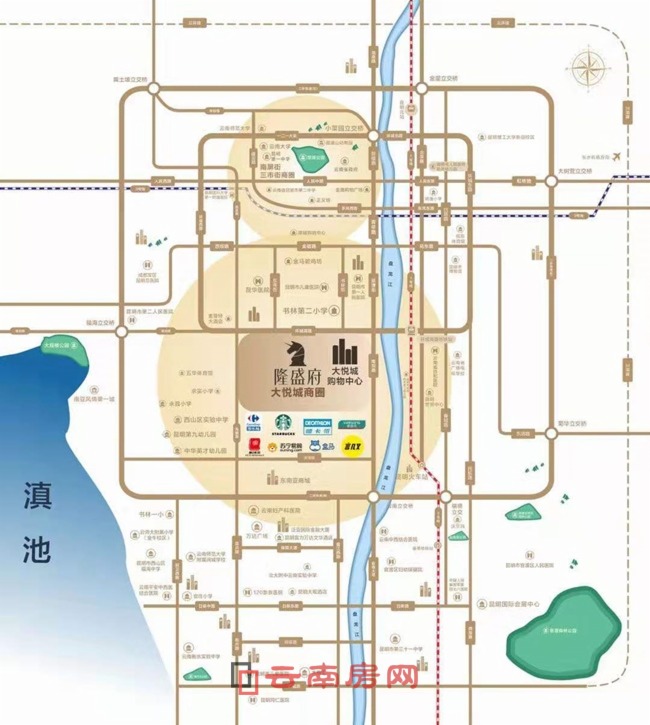 隆盛府區位圖 隆盛府區位圖