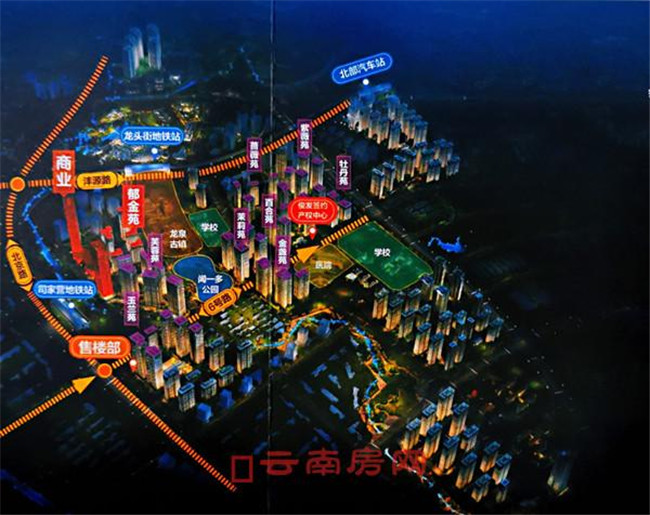 俊發城規劃意境圖 俊發城規劃意境圖