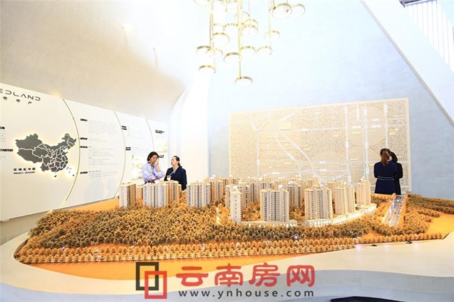 實地昆明花鶴翎營銷中心實景 實地昆明花鶴翎營銷中心實景