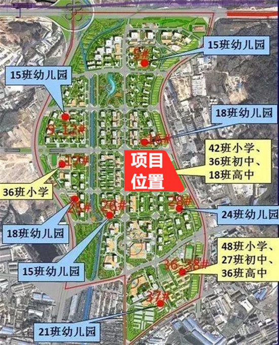 方旺片區教育規劃圖:紅色區域為本項目位置,周邊住宅小區眾多 方旺片區教育規劃圖:紅色區域為本項目位置,周邊住宅小區眾多