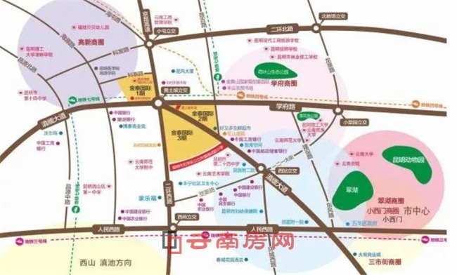 金泰國際Ⅲ期·名門項(xiàng)目區(qū)位示意圖 金泰國際Ⅲ期·名門項(xiàng)目區(qū)位示意圖