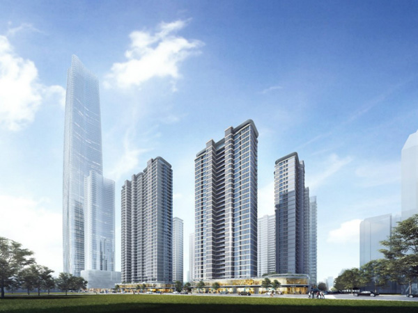 綠地東南亞中心-428公館效果圖 綠地東南亞中心-428公館效果圖