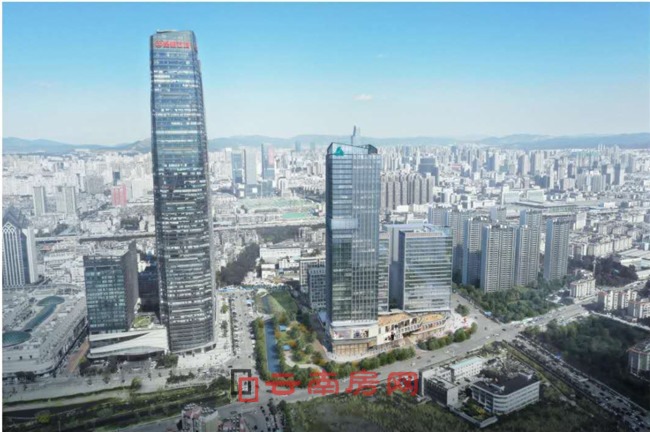 云和中心過規4號地塊實景鳥瞰圖 云和中心過規4號地塊實景鳥瞰圖