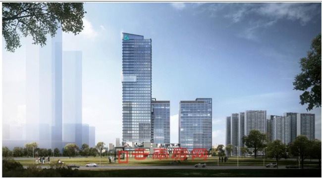 云和中心過規4號地塊重要沿街效果圖 云和中心過規4號地塊重要沿街效果圖